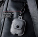 TwelveSouth AirSnap Leather Case - кожен калъф (ествествена кожа) за Apple AirPods и Apple AirPods 2 (сив) 3