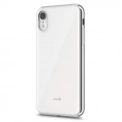 Moshi iGlaze SnapToª Case - хибриден удароустойчив кейс за iPhone XR (бял)