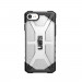 Urban Armor Gear Plasma Case - удароустойчив хибриден кейс за iPhone SE (2022), iPhone SE (2020), iPhone 8, iPhone 7, iPhone 6S, iPhone 6 (прозрачен) 2