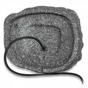 Generic Indoor/Outdoor 120W Weather-Resistant Wired Rock Patio Speaker - водоустойчив външен спийкър с формата на камък (тъмносив)  3