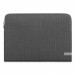 Moshi Pluma Laptop Sleeve - текстилен калъф за  MacBook Pro 16, MacBook Pro 15 и преносими компютри до 16 инча (сив) 1
