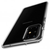 Spigen Crystal Flex Case - тънък качествен силиконов (TPU) калъф за Samsung Galaxy S20 Plus (прозрачен)  7