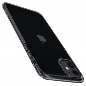 Spigen Liquid Crystal Case - тънък силиконов (TPU) калъф за iPhone 11 (сив) 4