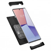 Spigen Thin Fit Classic Case - качествен тънък матиран кейс за Samsung Galaxy Note 10 (черен) 4