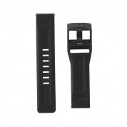 Urban Armor Gear Scout Strap - изключително здрава силиконова каишка за Samsung Galaxy Watch 46 mm, Gear S3 Classic, Gear S3 Frontier (черен) 3