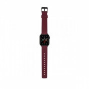 Artwizz WatchBand Silicone - силиконова каишка за Apple Watch 38мм, 40мм, 41мм (тъмночервен) 4