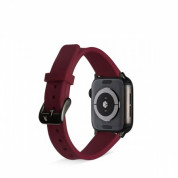 Artwizz WatchBand Silicone - силиконова каишка за Apple Watch 38мм, 40мм, 41мм (тъмночервен) 2