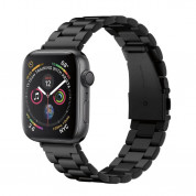 Spigen Modern Fit Band - стоманена каишка за Apple Watch 42мм, 44мм, 45мм (черен)
