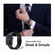 Spigen Modern Fit Band - стоманена каишка за Apple Watch 42мм, 44мм, 45мм, Ultra 49мм (черен) 6