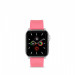 Artwizz WatchBand Silicone - силиконова каишка за Apple Watch 38мм, 40мм, 41мм (розов) 3