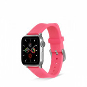 Artwizz WatchBand Silicone - силиконова каишка за Apple Watch 38мм, 40мм, 41мм (розов)