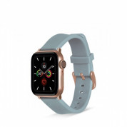 Artwizz WatchBand Silicone - силиконова каишка за Apple Watch 38мм, 40мм, 41мм (светлосив)