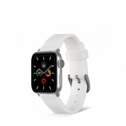 Artwizz WatchBand Silicone - силиконова каишка за Apple Watch 38мм, 40мм, 41мм (бял)
