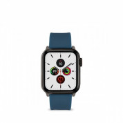 Artwizz WatchBand Silicone - силиконова каишка за Apple Watch 42мм, 44мм, 45мм, Ultra 49мм (син) 3