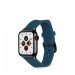 Artwizz WatchBand Silicone - силиконова каишка за Apple Watch 42мм, 44мм, 45мм, Ultra 49мм (син) 1