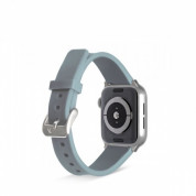 Artwizz WatchBand Silicone - силиконова каишка за Apple Watch 42мм, 44мм, 45мм, Ultra 49мм  (сив) 2
