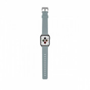 Artwizz WatchBand Silicone - силиконова каишка за Apple Watch 42мм, 44мм, 45мм, Ultra 49мм  (сив) 4