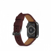 Artwizz WatchBand Leather - кожена (естествена кожа) каишка за Apple Watch 38мм, 40мм, 41мм (кафяв) 2