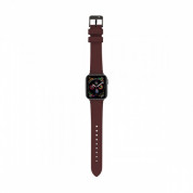 Artwizz WatchBand Leather - кожена (естествена кожа) каишка за Apple Watch 38мм, 40мм, 41мм (кафяв) 4