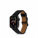 Artwizz WatchBand Leather - кожена (естествена кожа) каишка за Apple Watch 38мм, 40мм (черен) 1