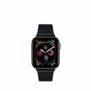 Artwizz WatchBand Leather - кожена (естествена кожа) каишка за Apple Watch 38мм, 40мм (черен) 3