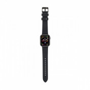 Artwizz WatchBand Leather - кожена (естествена кожа) каишка за Apple Watch 38мм, 40мм (черен) 4