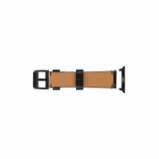 Artwizz WatchBand Leather - кожена (естествена кожа) каишка за Apple Watch 42мм, 44мм (черен) 5