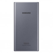 Samsung Fast Charge Power Bank 10000 mAh 25W (USB-C) EB-P3300XJEGEU - външна батерия с USB и USB-C изходи (сив) 1