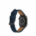 Artwizz WatchBand Leather - кожена (естествена кожа) каишка за Apple Watch 42мм, 44мм, 45мм, Ultra 49мм (син) 3