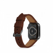 Artwizz WatchBand Leather - кожена (естествена кожа) каишка за Apple Watch 42мм, 44мм (кафяв) 2