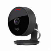 Logitech Circle 2 Home Security Camera Wired (2020) - домашна видеокамера (модел 2020) (черен)