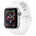 Spigen Air Fit Band - силиконова каишка за Apple Watch 42мм, 44мм, 45мм (бял) 1
