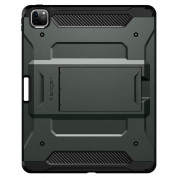 Spigen Tough Armor Pro Case - хибриден кейс с най-висока степен на защита за iPad Pro 11 (2020) (тъмнозелен) 5