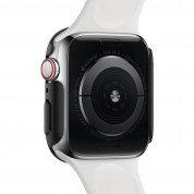 Spigen Thin Fit Case - качествен твърд кейс за Apple Watch 44мм (черен) 5