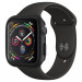 Spigen Thin Fit Case - качествен твърд кейс за Apple Watch 44мм (черен) 1
