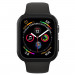 Spigen Thin Fit Case - качествен твърд кейс за Apple Watch 44мм (черен) 5