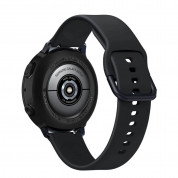 Spigen Liquid Air Case - качествен силиконов (TPU) кейс за Samsung Galaxy Watch Active 2 (44mm) (черен) 2