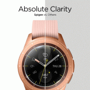 Spigen Tempered Glass GLAS.tR Slim - комплект от 3 броя най-висок клас стъклено защитно покритие за дисплея на Samsung Galaxy Watch (46mm) (прозрачен) 6