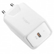Spigen F210 SteadiBoost 27W USB-C PD 3.0 Power Delivery Wall Charger (white) 