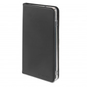 4smarts Flip Case URBAN Lite - кожен калъф с поставка и отделение за кр. карта за Samsung Galaxy A11 (черен) 1
