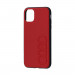 Audi Leather Hard Case - кожен кейс за iPhone 11 Pro (червен) 1