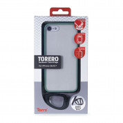 Torrii Torero Case - хибриден удароустойчив кейс за iPhone SE (2022), iPhone SE (2020), iPhone 8, iPhone 7 (черен) 5
