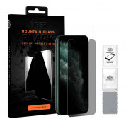 Eiger Mountain Glass Black Anti-Spy Privacy Filter Tempered Glass - калено стъклено защитно покритие с определен ъгъл на виждане за дисплея на iPhone 11 Pro, iPhone XS, iPhone X