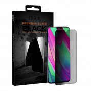 Eiger Mountain Glass Black Anti-Spy Privacy Filter Tempered Glass - калено стъклено защитно покритие с определен ъгъл на виждане за дисплея на Samsung Galaxy A40