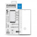Fuji Curved-to-fit Screen Protector - калено стъклено защитно покритие за дисплея на Samsung Galaxy Note 10 (прозрачен) 1
