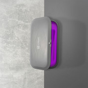 MyGuard UV-Box Sterilizer With Wireless Charger - поставка за безжично зареждане и UV стерилизатор за мобилни устройства до 6.7 инча (сив) 4