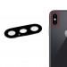 OEM iPhone XS, iPhone XS Max Rear Camera Glass Lens - резервни лещи за задната камера на iPhone XS, iPhone XS Max (черен) 2