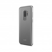 Moshi Vitros Case - силиконов (TPU) калъф за Samsung Galaxy S9 Plus (сребрист-прозрачен) 2
