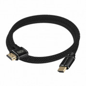 Promate ProLink4K1-150 HDMI Cable Right Angle 24K Gold Plated 4K UltraHD (150 cm) (black) 3
