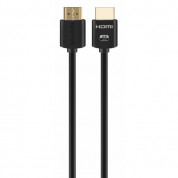 Promate ProLink4K2-150 HDMI Cable Straight 24K Gold Plated 4K UltraHD (150 cm) (black)